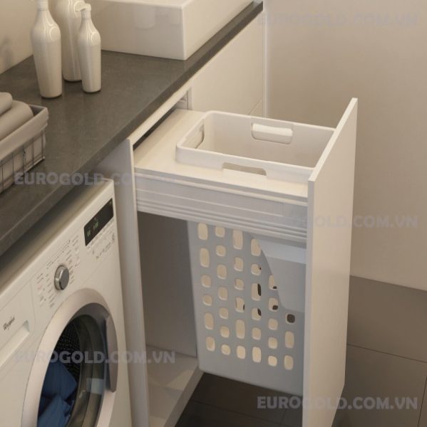 giỏ đựng đồ giặt ray hộp giảm chấn cao cấpgiỏ đựng đồ giặt ray hộp giảm chấn cao cấp Eurogold