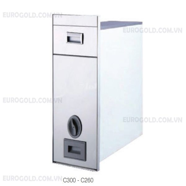 thùng gạo gương màu trắng eurogold thùng gạo gương màu đen eurogold